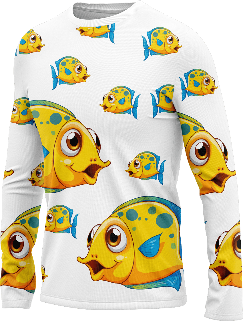 Fish Out Of Water Rash T-Shirt Long Sleeve - fungear.com.au