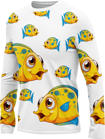 Fish Out Of Water Rash T-Shirt Long Sleeve - fungear.com.au