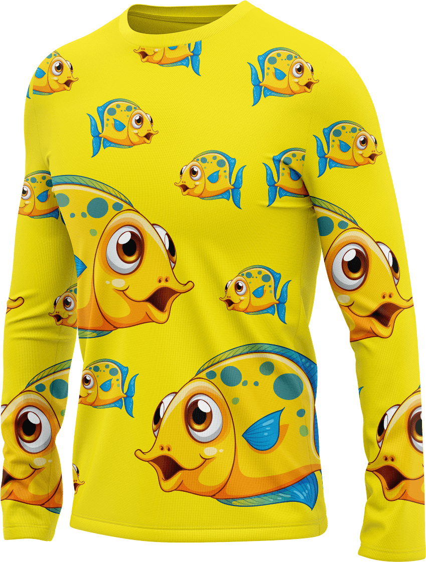 Fish Out Of Water Rash T-Shirt Long Sleeve - fungear.com.au