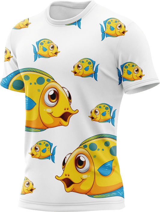 Fish Out Of Water Rash T-Shirt Short Sleeve - fungear.com.au