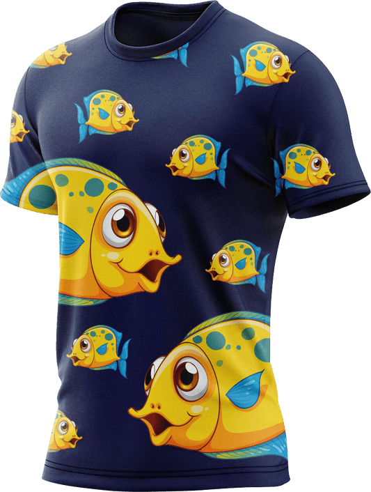 Fish Out Of Water Rash T-Shirt Short Sleeve - fungear.com.au