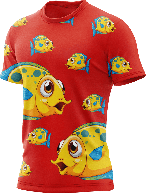 Fish Out Of Water Rash T-Shirt Short Sleeve - fungear.com.au
