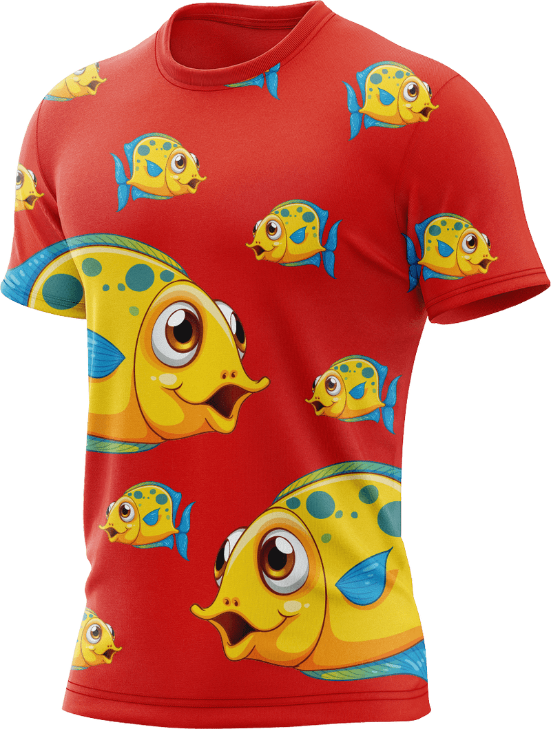 Fish Out Of Water Rash Shirt Short Sleeve Clearance