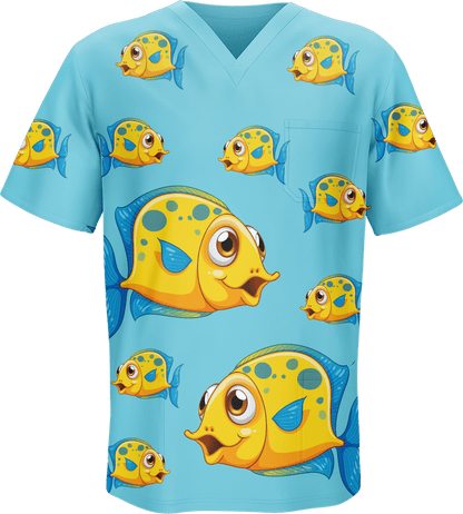 Fish Out of Water Scrubs - fungear.com.au