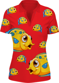Fish out of water Women's Polo 4