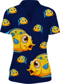 Fish out of water Women's Polo 2