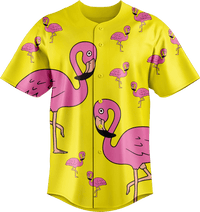 Flamingo Baseball Jerseys 4
