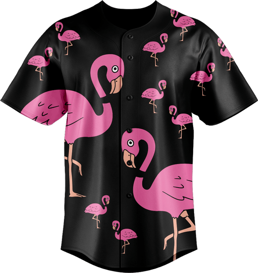 Flamingo Baseball Jerseys - fungear.com.au