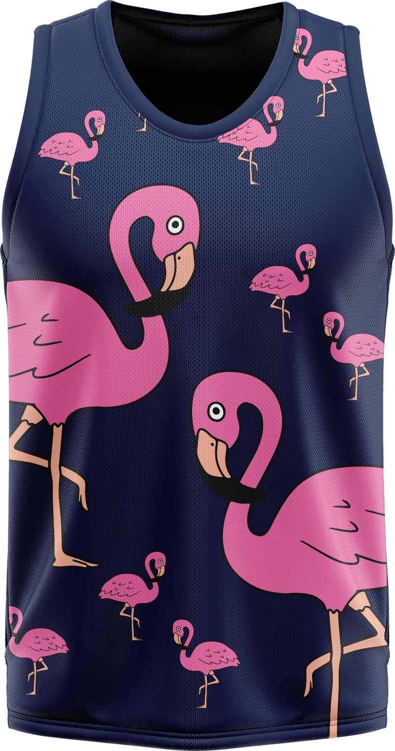 Flamingo Basketball Jersey - fungear.com.au