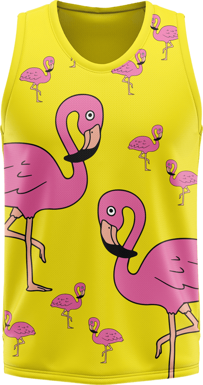 Flamingo Basketball Jersey - fungear.com.au