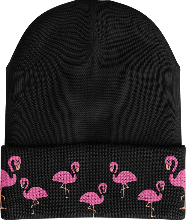 Flamingo Beanie - fungear.com.au