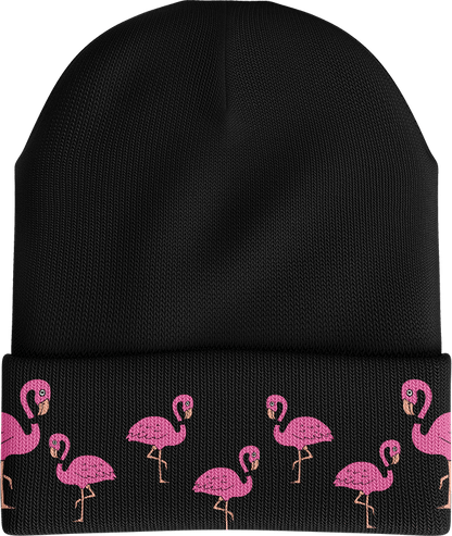 Flamingo Beanie - fungear.com.au