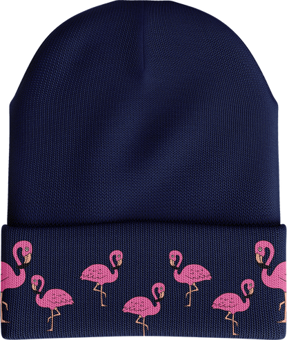 Flamingo Beanie - fungear.com.au