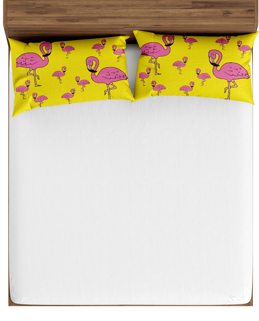 Flamingo Bed Pillows Pillows