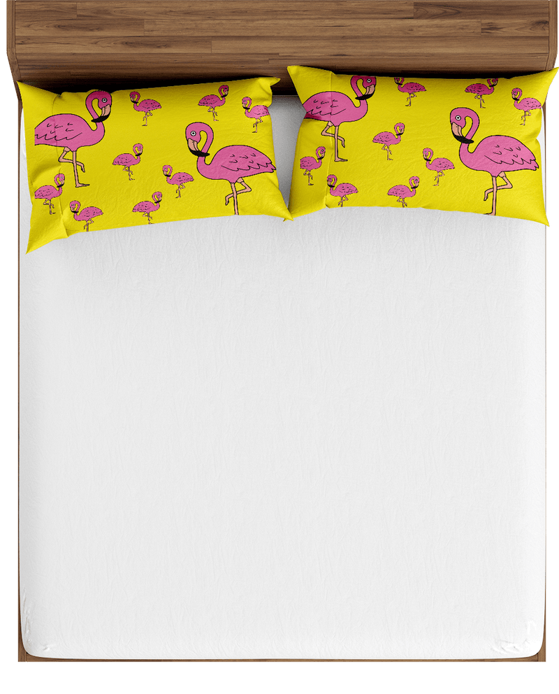 Flamingo Bed Pillows Pillows