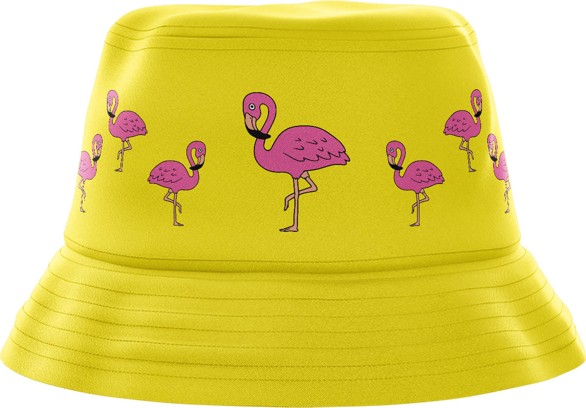 Flamingo Bucket Hats - fungear.com.au