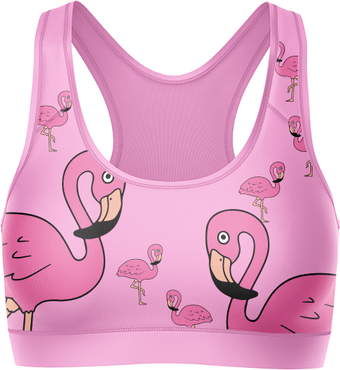 Flamingo Crop Top - fungear.com.au