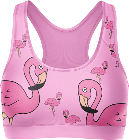 Flamingo Crop Top - fungear.com.au