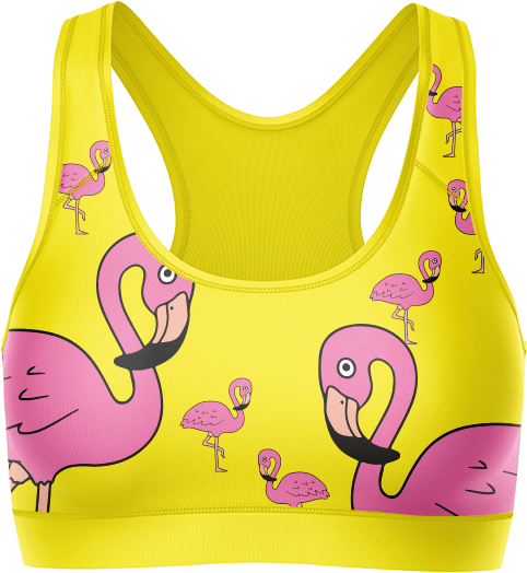 Flamingo Crop Top - fungear.com.au