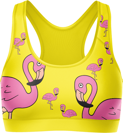 Flamingo Crop Top - fungear.com.au