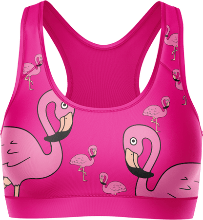 Flamingo Crop Top - fungear.com.au