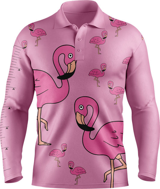Flamingo Fishing Shirts - fungear.com.au