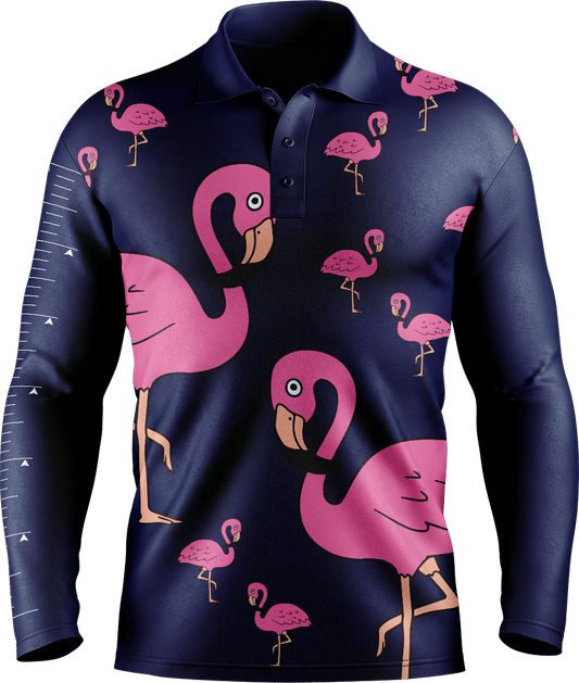 Flamingo Fishing Shirts - fungear.com.au