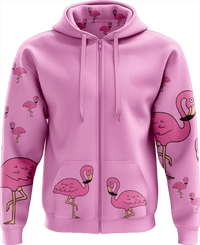 Flamingo Full Zip Hoodies Jacket 3