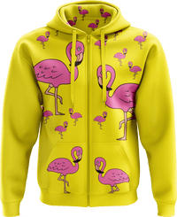 Flamingo Full Zip Hoodies Jacket 5