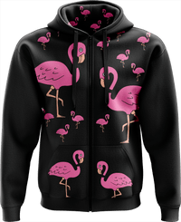 Flamingo Full Zip Hoodies Jacket 8