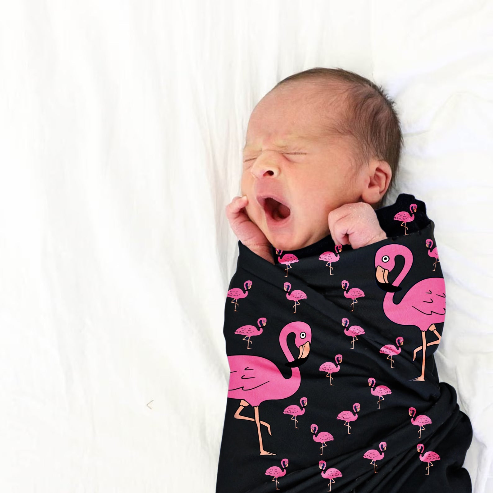 Flamingo wrap baby online