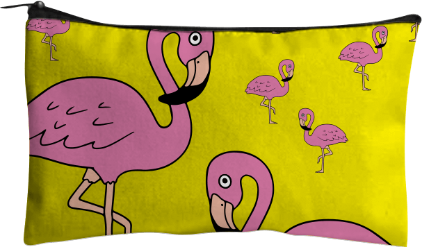 Flamingo Jumbo Pencil Case - fungear.com.au