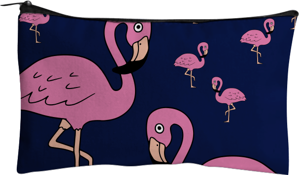 Flamingo Jumbo Pencil Case - fungear.com.au