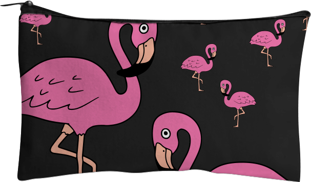 Flamingo Jumbo Pencil Case - fungear.com.au