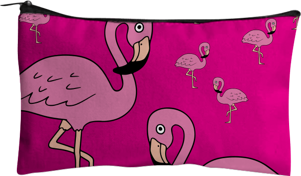 Flamingo Jumbo Pencil Case - fungear.com.au