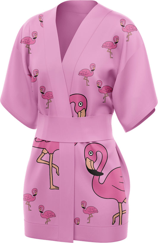 Flamingo Kimono - fungear.com.au