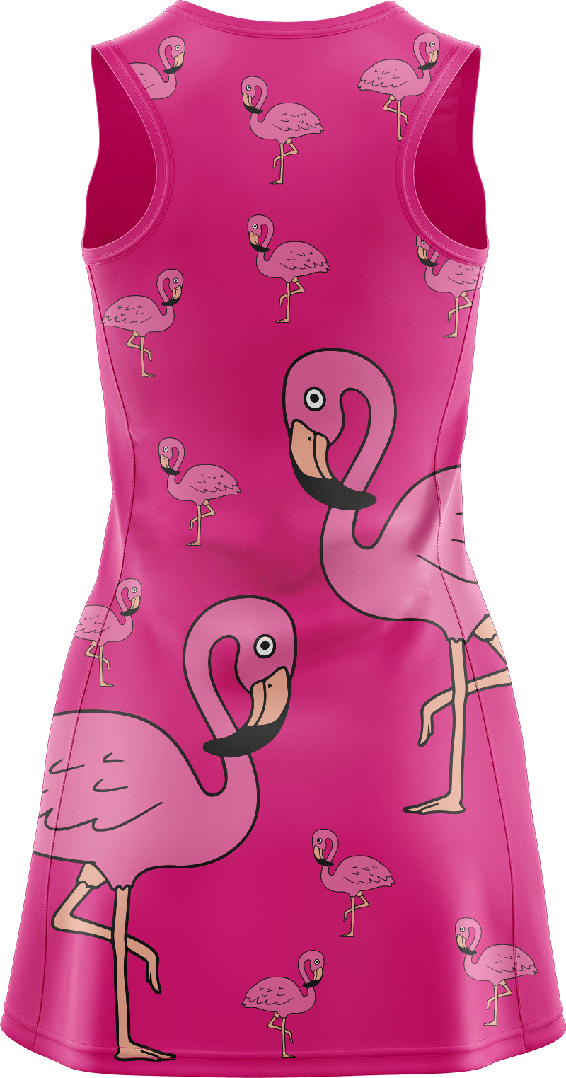 Flamingo Ladies Mini Dress - fungear.com.au