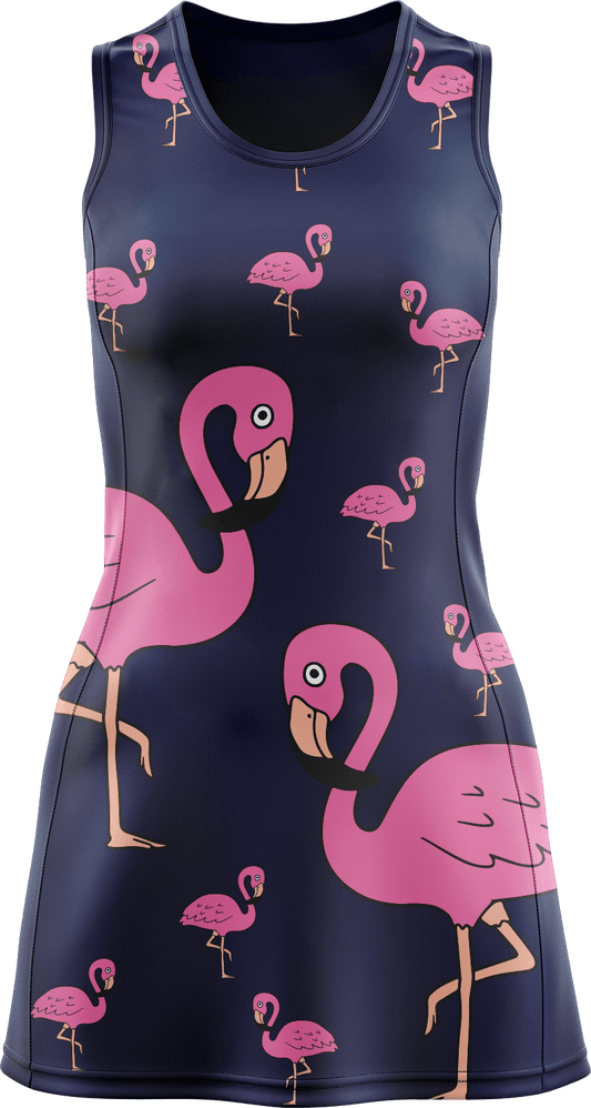 Flamingo Ladies Mini Dress - fungear.com.au