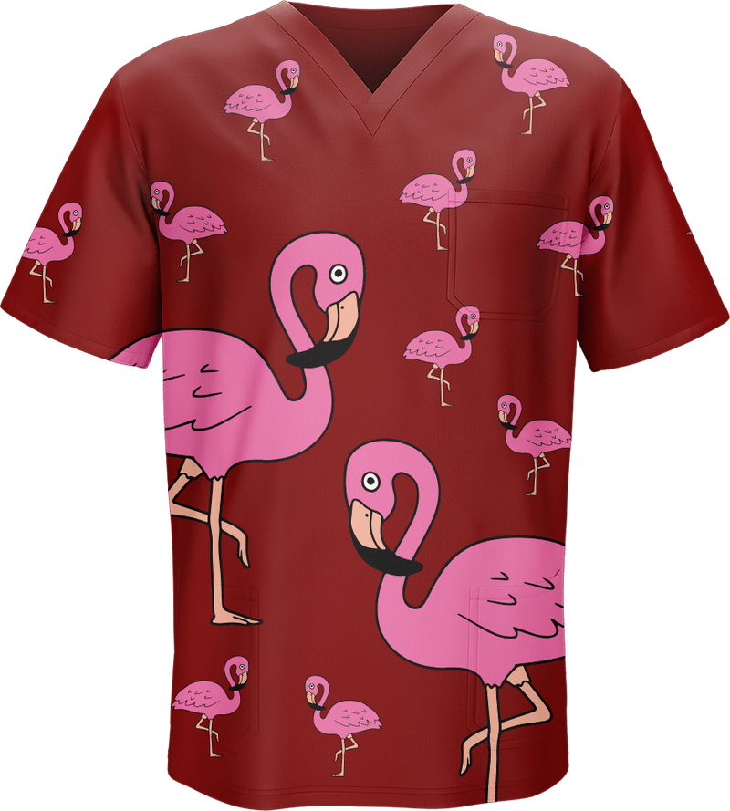 Flamingo Scrubs