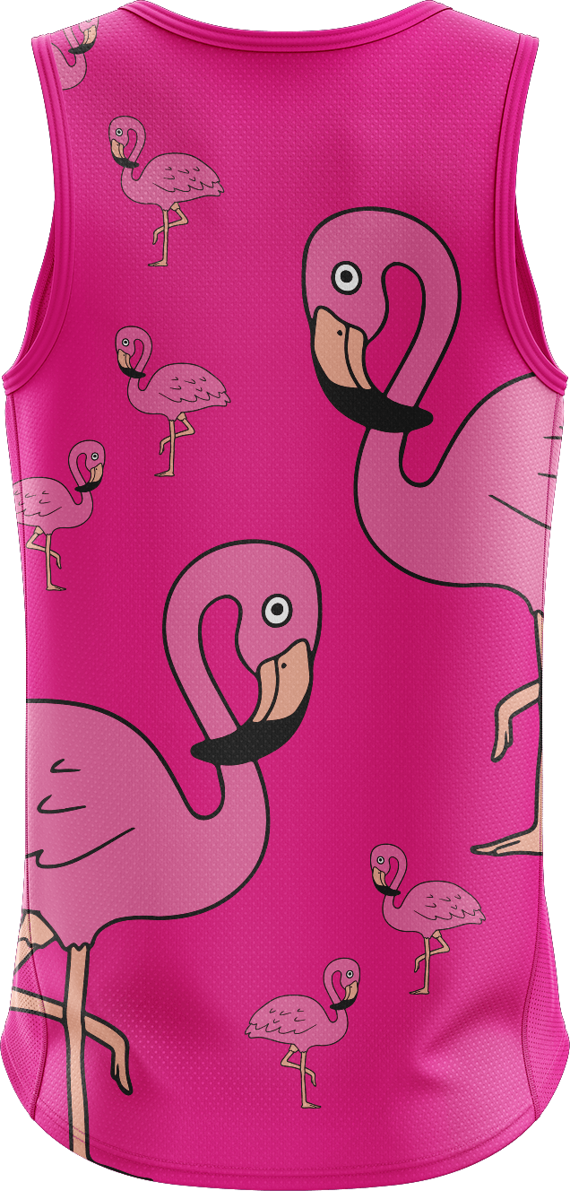 Flamingo Singlets - fungear.com.au