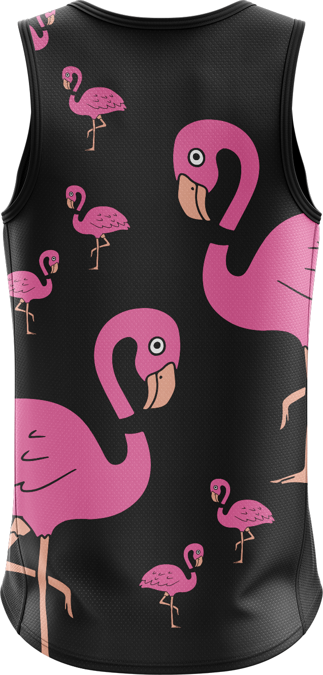 Flamingo Singlets - fungear.com.au