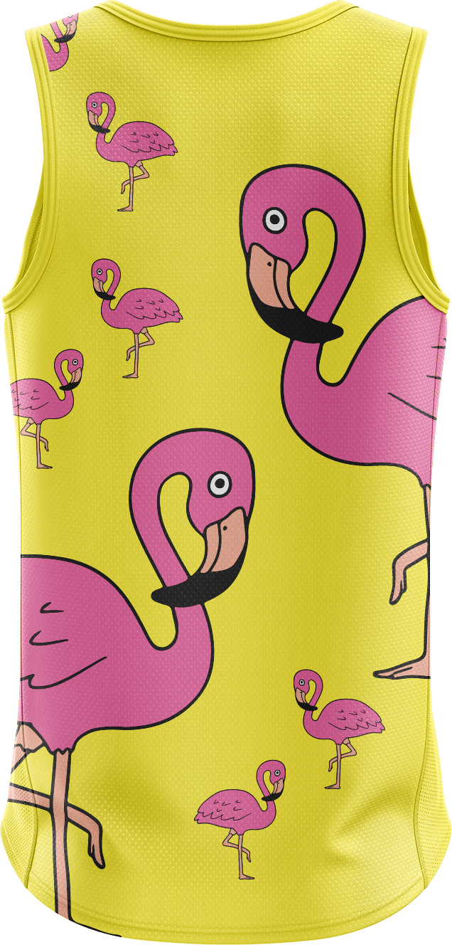 Flamingo Singlets - fungear.com.au