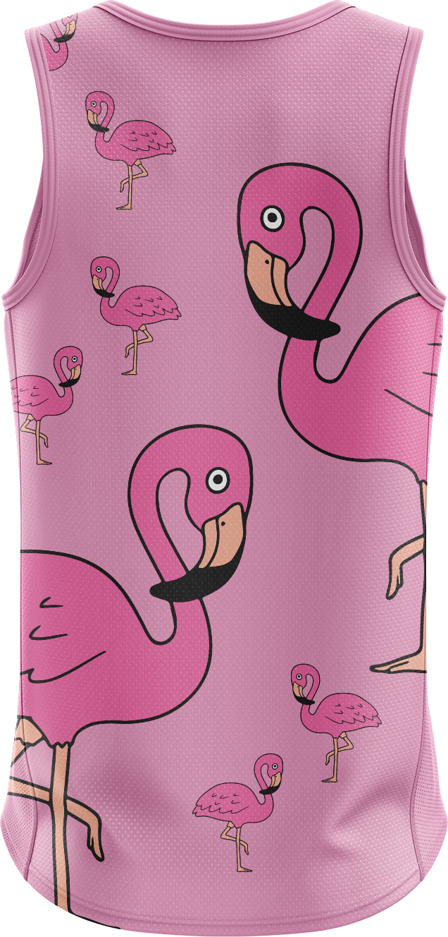 Flamingo Singlets - fungear.com.au