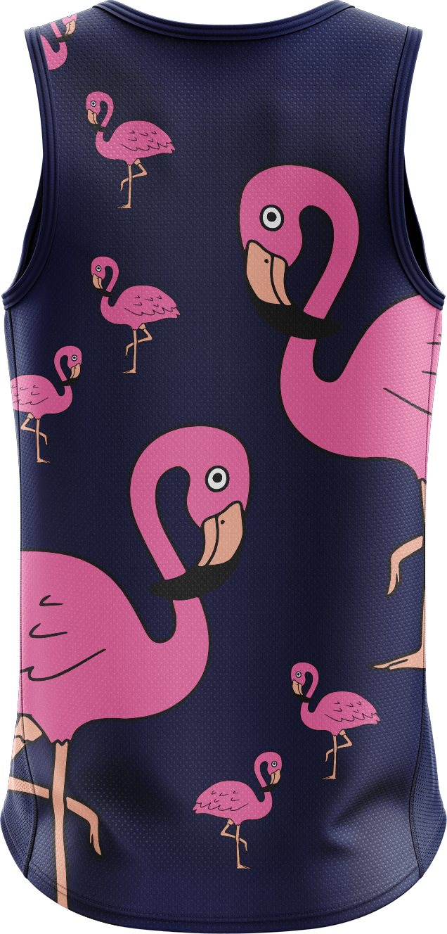 Flamingo Singlets - fungear.com.au