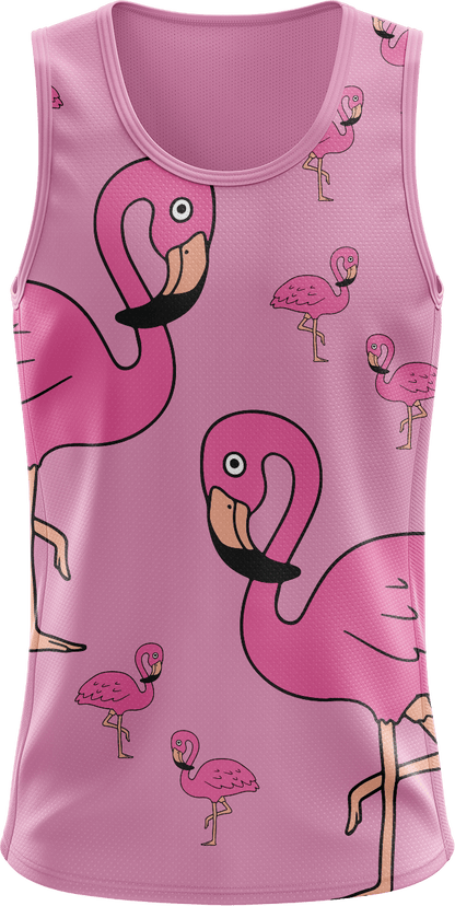 Flamingo Singlets - fungear.com.au