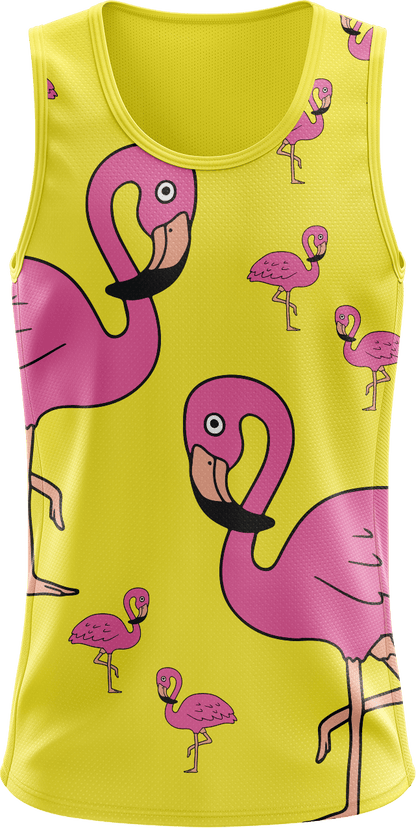 Flamingo Singlets - fungear.com.au