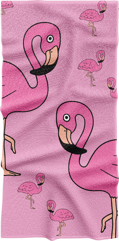 Flamingo Towels - fungear.com.au
