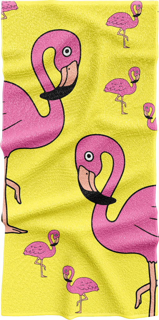 Flamingo Towels - fungear.com.au