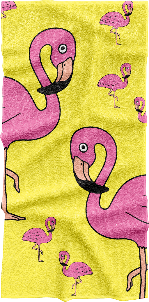 Flamingo Towels
