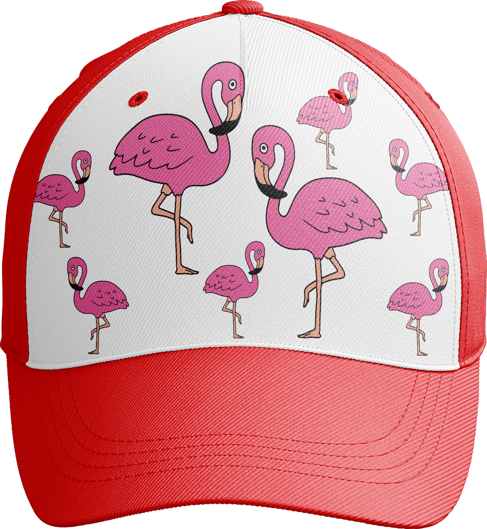 Flamingo Trucker Cap - fungear.com.au